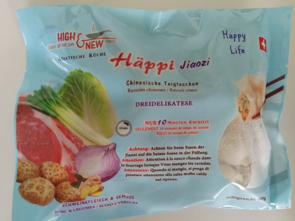 Schwein Gemüse Jiaozi